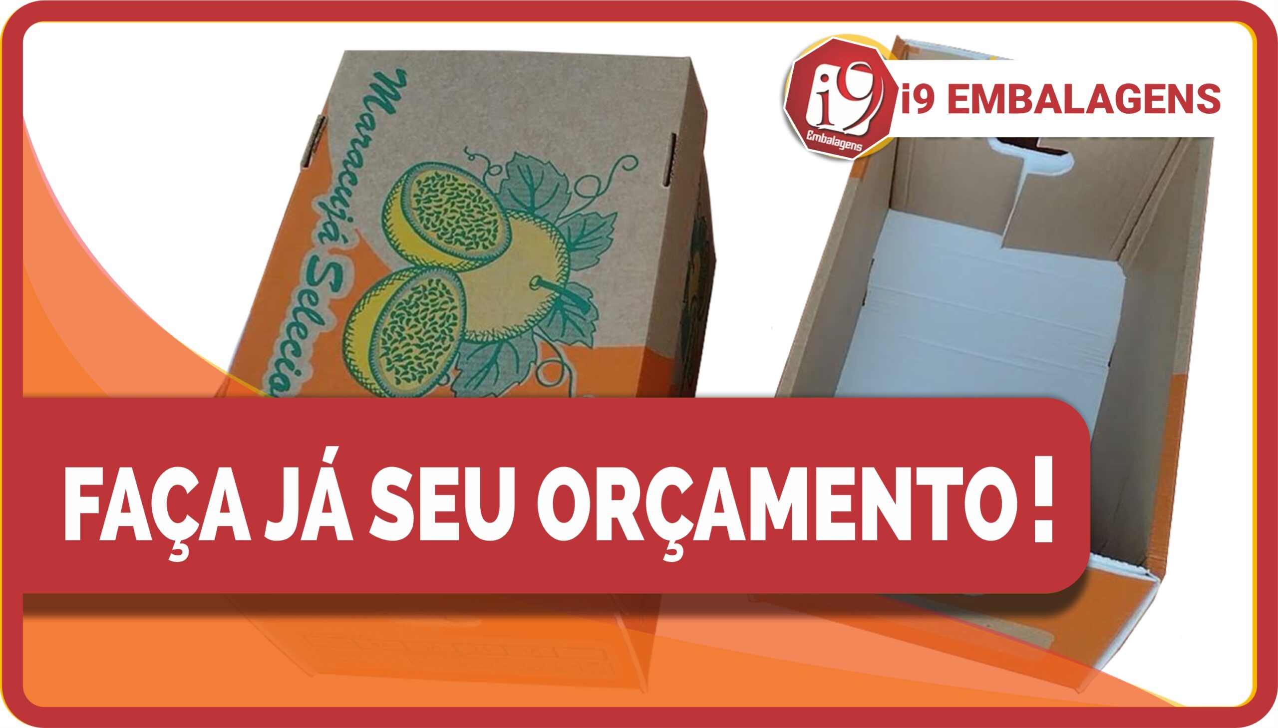 Caixa Tipo Exportação para Maracujá