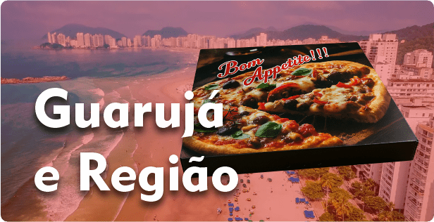 Caixa de Pizza Quadrada em Guarujá