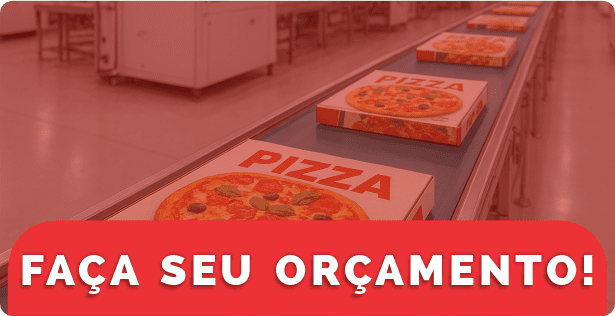 Caixa de Pizza Metalizada