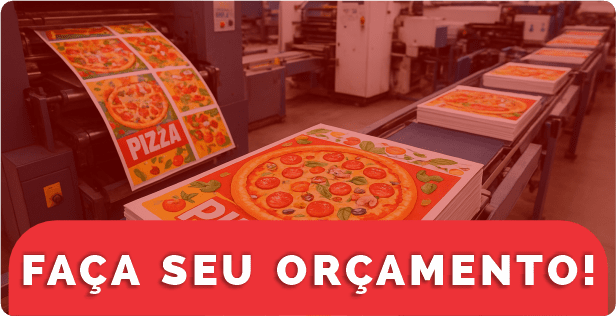 Caixa de Pizza Personalizada SP