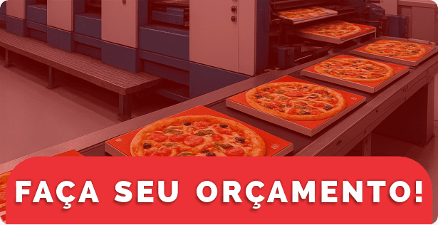 Caixa de Pizza com Alumínio