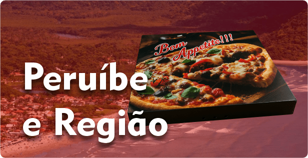 Caixa de Pizza Quadrada em Peruíbe