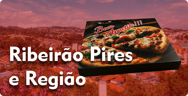 Caixa de Pizza Quadrada em Ribeirão Pires