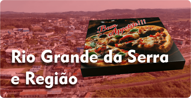 Caixa de Pizza Quadrada em Rio Grande da Serra