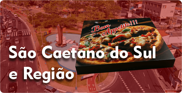 Caixa de Pizza Quadrada em São Caetano do Sul