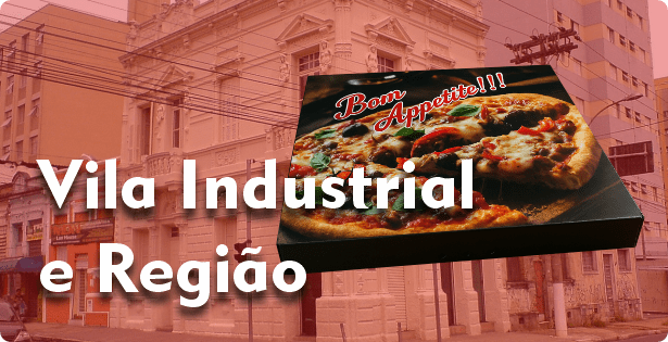 Caixa de Pizza Quadrada em Vila Industrial