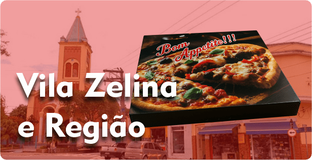 Caixa de Pizza Quadrada em Vila Zelina