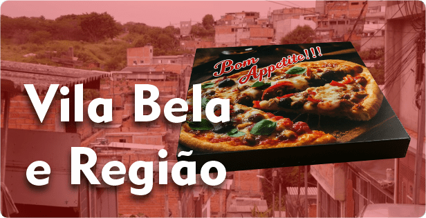 Caixa de Pizza Quadrada em Vila Bela