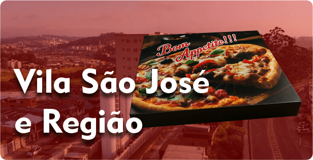 Caixa de Pizza Quadrada na Vila São José