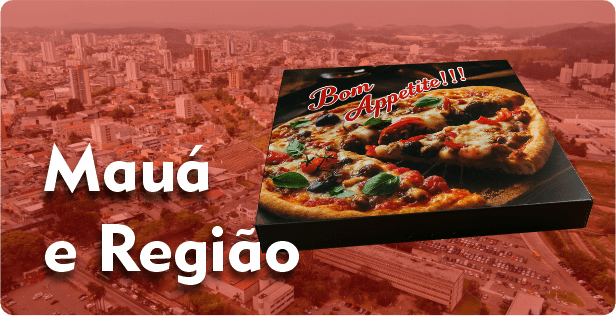 Caixa de Pizza Quadrada em Mauá