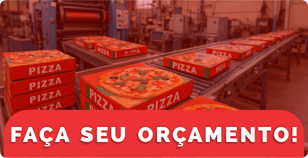Embalagem para Pizza com Fundo Laminado