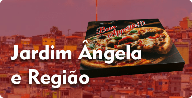 Caixa de Pizza Quadrada em Jardim Ângela