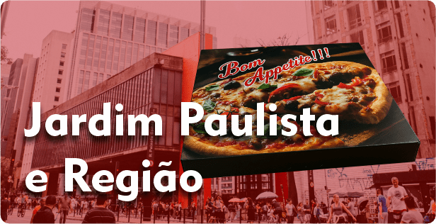 Caixa de Pizza Quadrada em Jardim Paulista