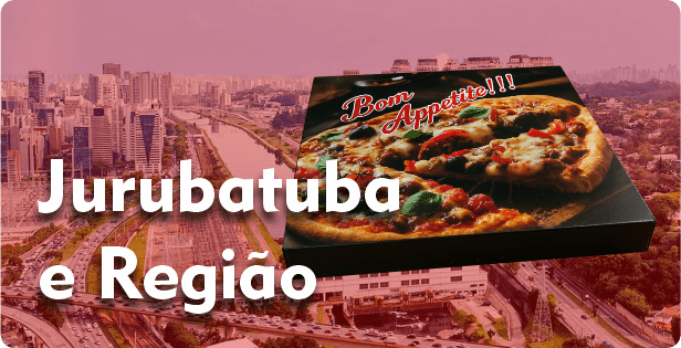 Caixa de Pizza Quadrada em Jurubatuba