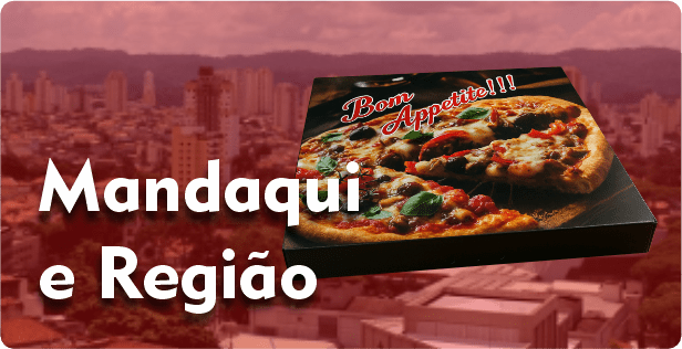 Caixa de Pizza Quadrada em Mandaqui