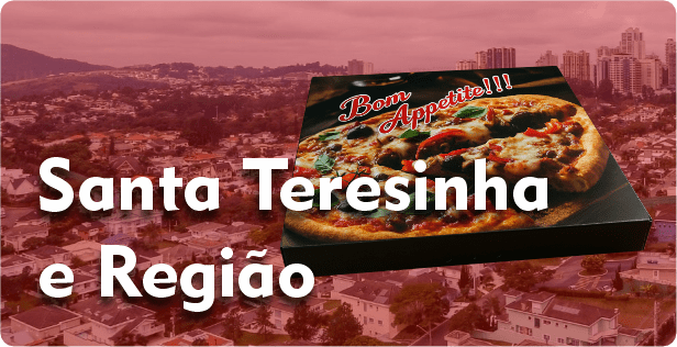 Caixa de Pizza Quadrada em Santa Teresinha