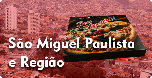 Caixa de Pizza Quadrada em São Miguel Paulista