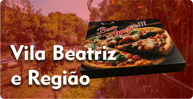 Caixa de Pizza Quadrada em Vila Beatriz