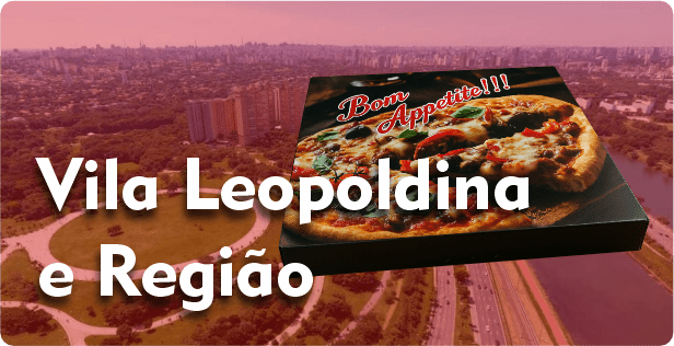 Caixa de Pizza Quadrada em Vila Leopoldina