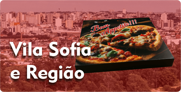 Caixa de Pizza Quadrada em Vila Sofia