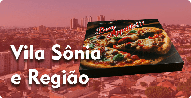 Caixa de Pizza Quadrada em Vila Sônia