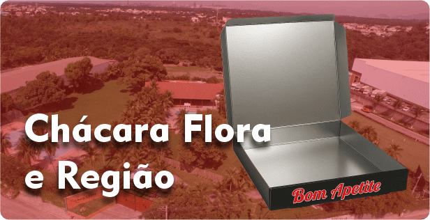 Caixa de Pizza Laminada em Chácara Flora
