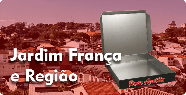Caixa de Pizza Laminada em Jardim França