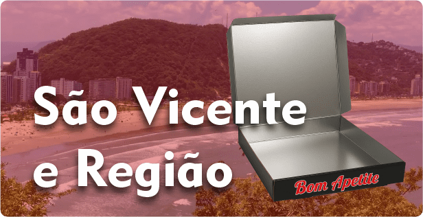 Caixa de Pizza Laminada em São Vicente