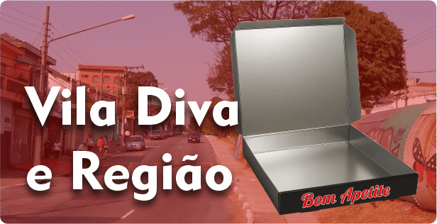 Caixa de Pizza Laminada na Vila Diva
