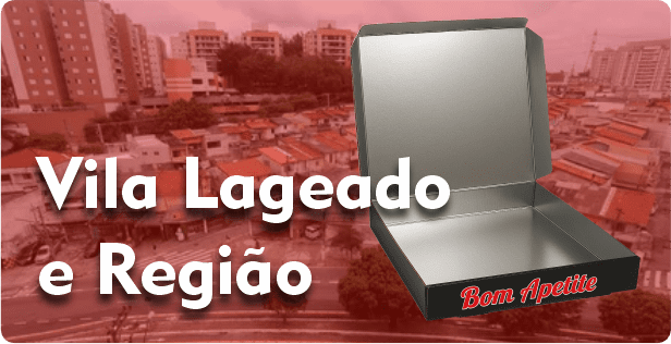 Caixa de Pizza Laminada em Vila Lageado
