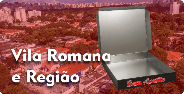 Caixa de Pizza Laminada em Vila Romana