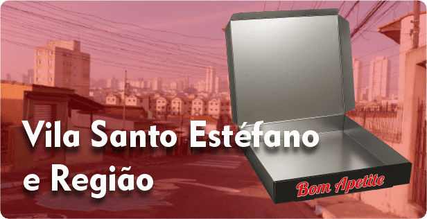 Caixa de Pizza Laminada em Vila Santo Estéfano