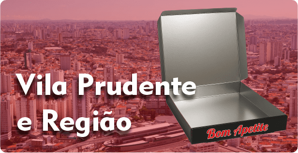 Caixa de Pizza Laminada na Vila Prudente
