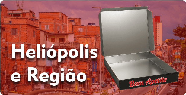 Caixa de Pizza Laminada no Heliópolis