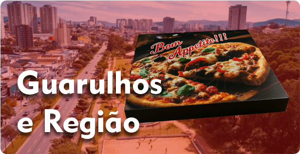 Caixa de Pizza Quadrada em Guarulhos
