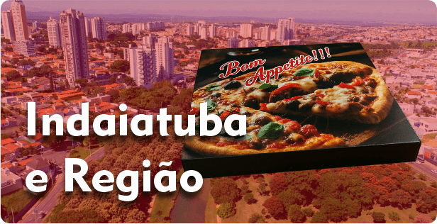 Caixa de Pizza Quadrada em Indaiatuba