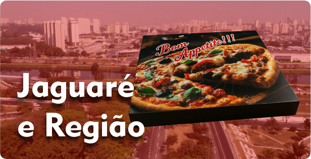 Caixa de Pizza Quadrada em Jaguaré