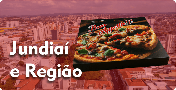 Caixa de Pizza Quadrada em Jundiaí