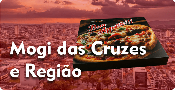 Caixa de Pizza Quadrada em Mogi das Cruzes