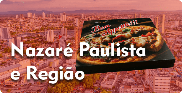 Caixa de Pizza Quadrada em Nazaré Paulista
