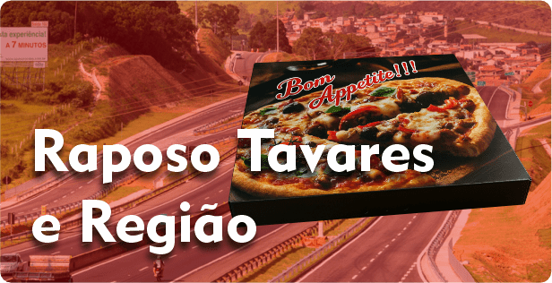 Caixa de Pizza Quadrada em Raposo Tavares