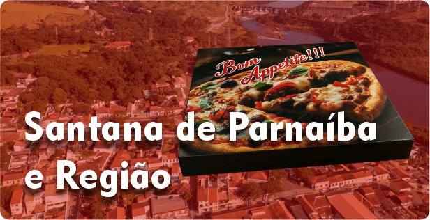 Caixa de Pizza Quadrada em Santana de Parnaíba