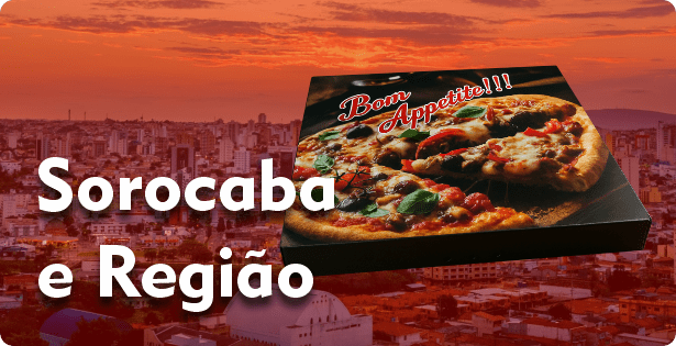 Caixa de Pizza Quadrada em Sorocaba
