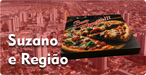 Caixa de Pizza Quadrada em Suzano