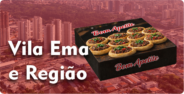Caixa de Esfiha em Vila Ema