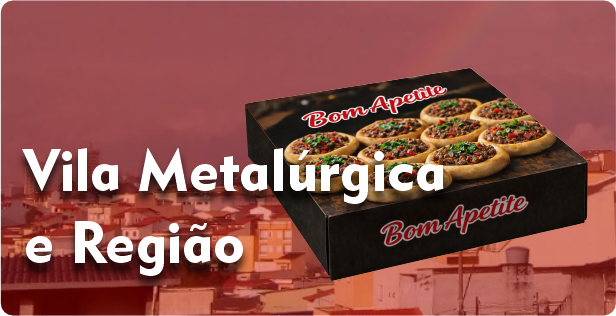 Caixa de Esfiha em Vila Metalúrgica