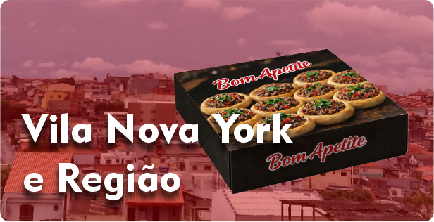 Caixa de Esfiha em Vila Nova York