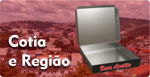Caixa de Pizza Laminada em Cotia