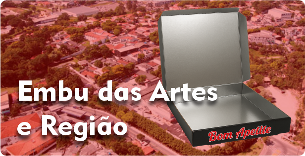 Caixa de Pizza Laminada em Embu das Artes
