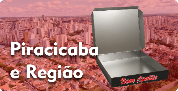 Caixa de Pizza Laminada em Piracicaba
